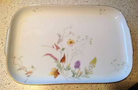 3656 (White) 15" Rectangular Serving Platter