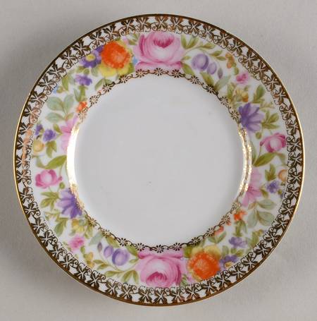 Garden Caprice (Smooth Edge) Small Bread & Butter Plate