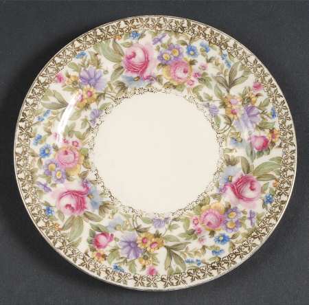 Garden Caprice (Smooth Edge) Bread & Butter Plate