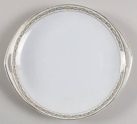 R33 Handled Cake Plate