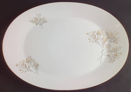 R335 15" Oval Serving Platter
