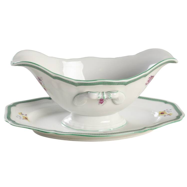 R351 Gravy Boat with Attached Underplate