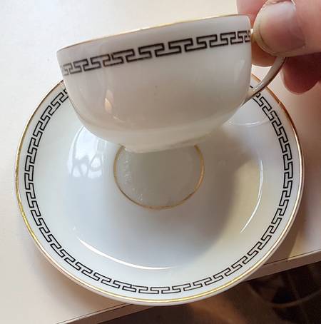 R354 Flat Cup & Saucer Set
