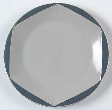 Graffito Salad Plate