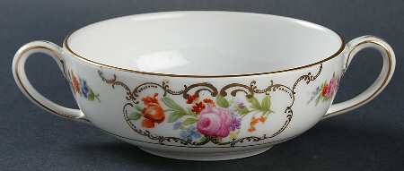 R384 Flat Cream Soup Bowl