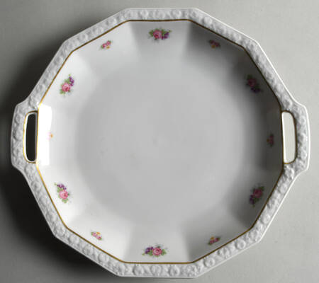2167 Handled Cake Plate