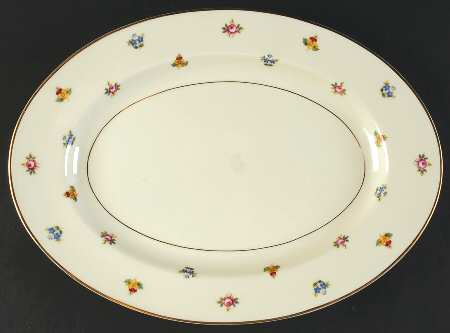 Rob Roy (Smooth) 13" Oval Serving Platter by Rosenthal - Continental
