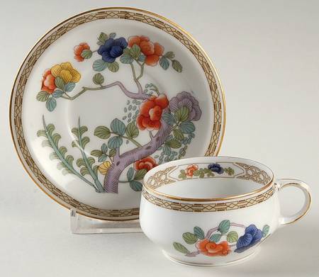 R417 Flat Demitasse Cup & Saucer Set