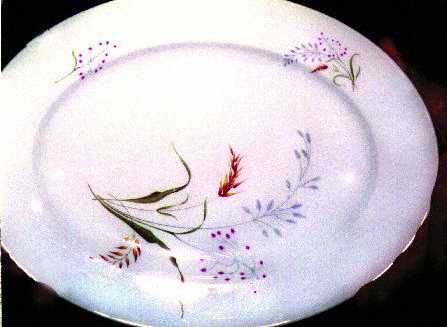 R437 14" Oval Serving Platter