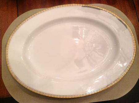 R449 14" Oval Serving Platter