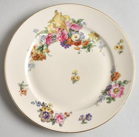 Gardenia Salad Plate