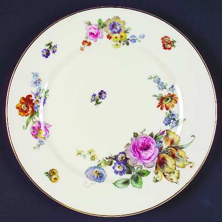 Gardenia Salad Plate