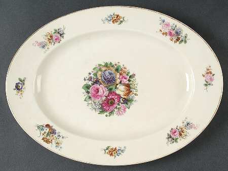 685 13" Oval Serving Platter