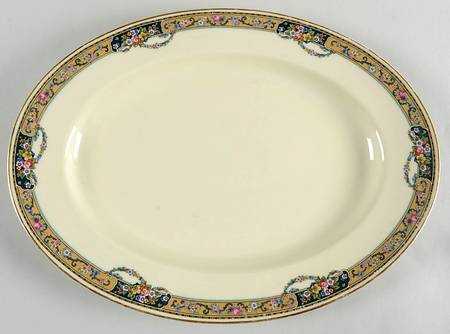 R48 14" Oval Serving Platter