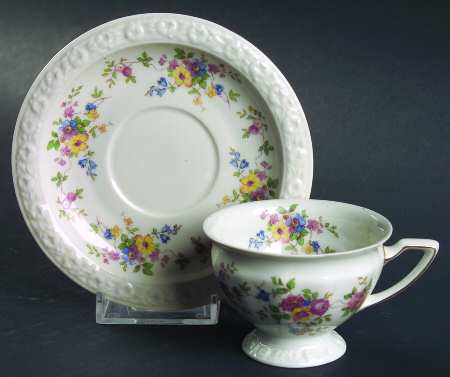 R56 Footed Demitasse Cup & Saucer Set