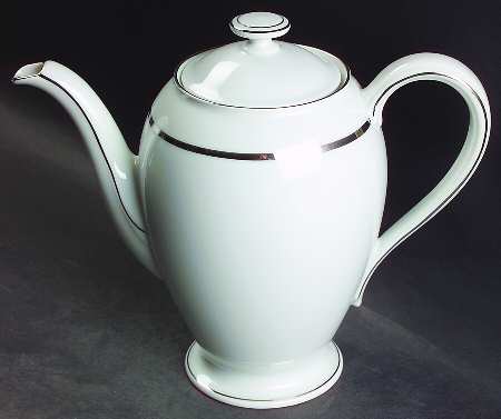 Regent (Platinum Trim) Coffee Pot & Lid
