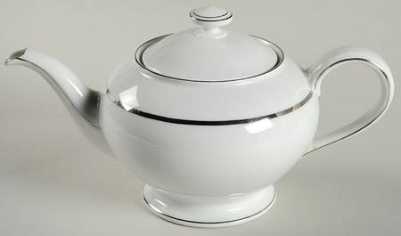 Regent (Platinum Trim) Teapot & Lid