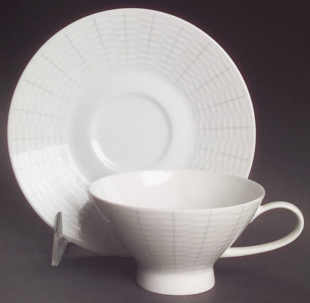 Regina Footed Cup & Saucer Set