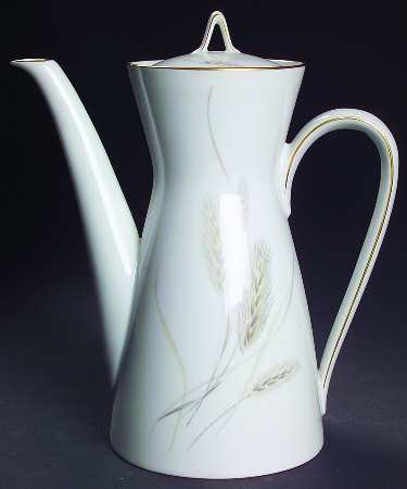 Regina Gold Coffee Pot & Lid
