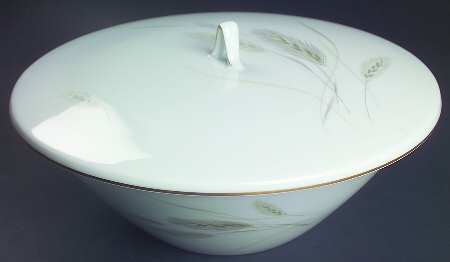 Regina Gold Round Covered Vegetable-Uses RV9 as Base+CVLRV9
