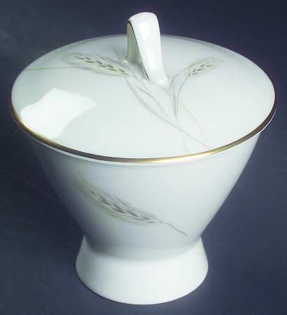 Regina Gold Sugar Bowl & Lid
