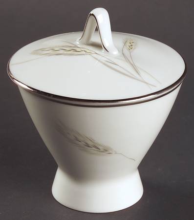 Regina Platinum Sugar Bowl & Lid