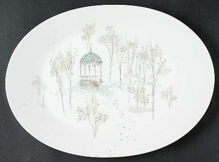 Rendezvous 15" Oval Serving Platter