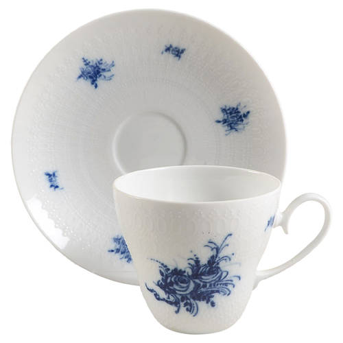 Rhapsody Flat Cup & Saucer Set