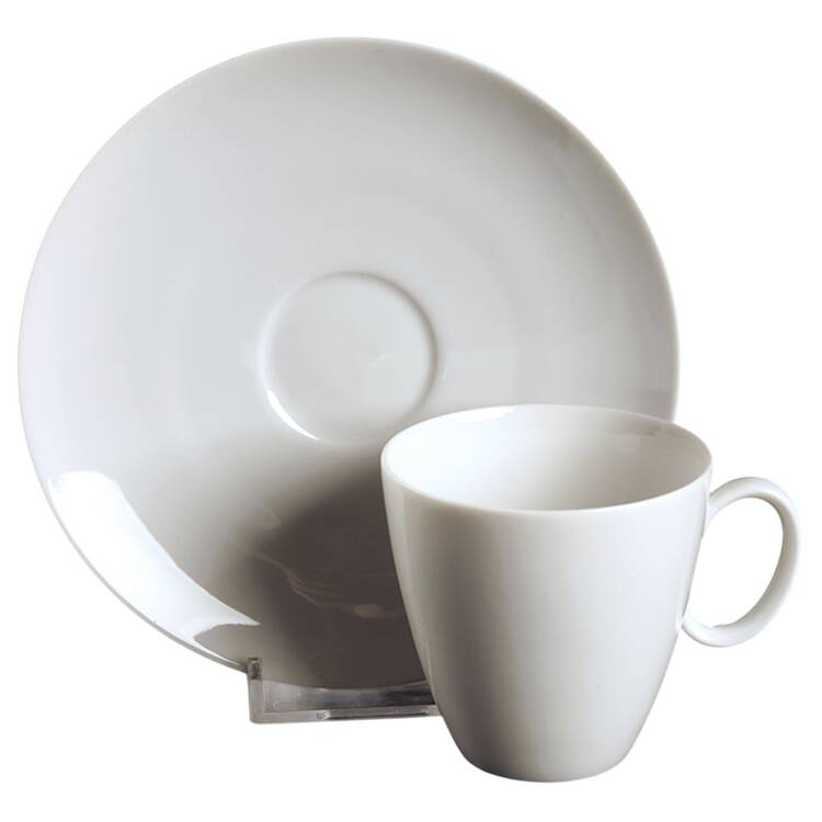 Rhythm Flat Demitasse Cup & Saucer Set