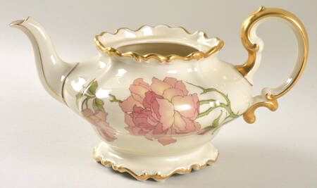 Rigoletto (Pompadour, Gold) Mini Teapot No Lid