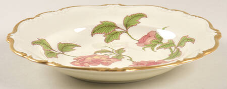 Rigoletto (Pompadour, Gold) Rim Soup Bowl