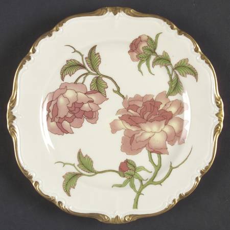 Rigoletto (Pompadour, Gold) Bread & Butter Plate
