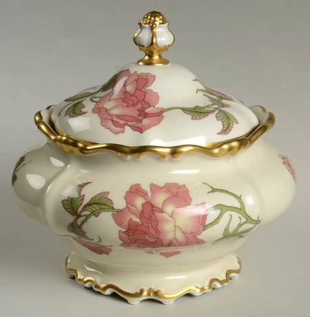 Rigoletto (Pompadour, Gold) Large Candy Box & Lid