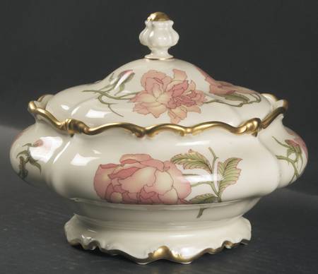 Rigoletto (Pompadour, Gold) Large Candy Box & Lid