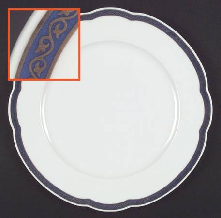 Ritz Blue by Rosenthal - Continental