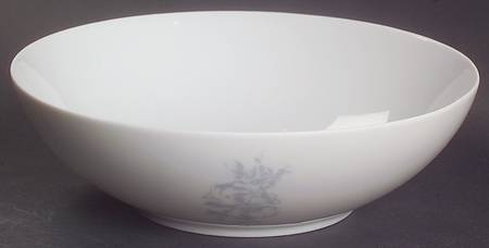 Rose Damask Coupe Cereal Bowl