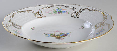 Rokoko Large Rim Soup Bowl