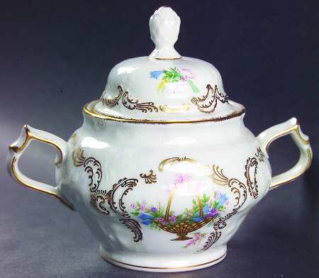 Rokoko Sugar Bowl & Lid