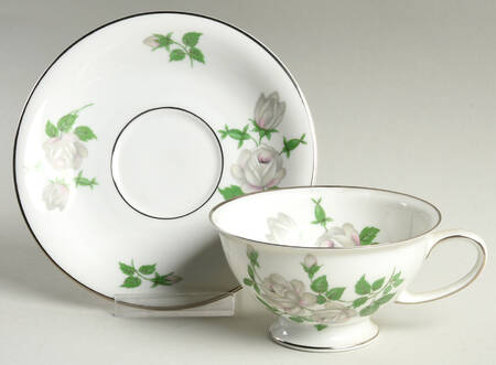Romance (Winifred Shape) Footed Cup & Saucer Set