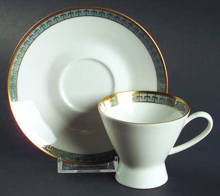 Rondo Footed Demitasse Cup & Saucer Set
