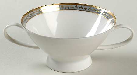 Rondo Footed Cream Soup Bowl