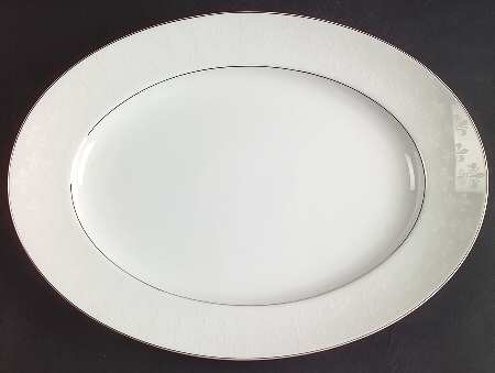 Royal Platinum 12" Oval Serving Platter