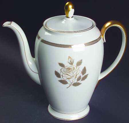 Rosenthal Rose Coffee Pot & Lid