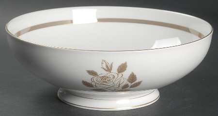 Rosenthal Rose 9" Round Vegetable Bowl