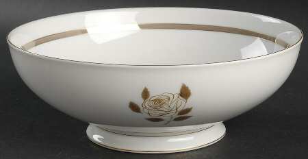 Rosenthal Rose 8" Round Vegetable Bowl