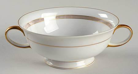 Rosenthal Rose Footed Cream Soup Bowl