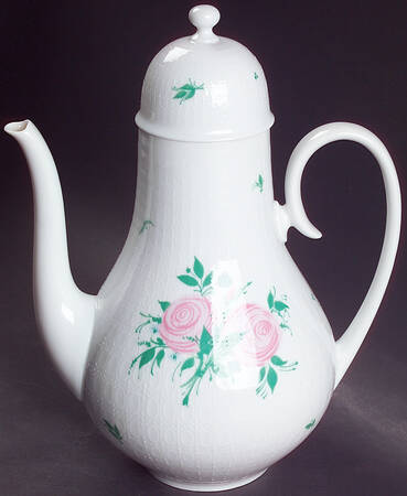 Romance Rose Coffee Pot & Lid