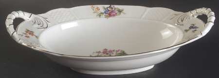 Rosemary 11" Oval Vegetable Bowl