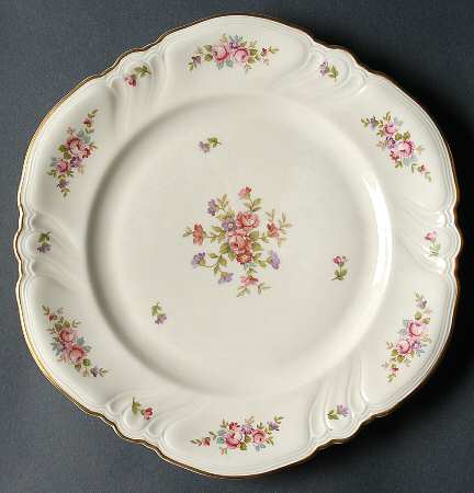 Rose Luncheon Plate