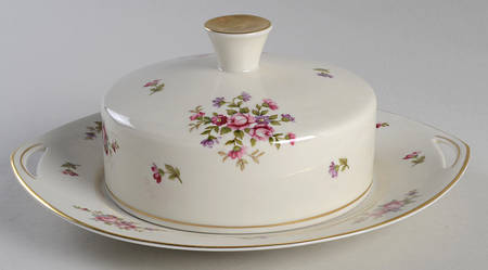 Rose Round Covered Butter